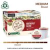 New England Coffee Breakfast Blend Medium Roast Single Serve Pods, 12ct Box (Pack of 6)