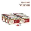 New England Coffee Breakfast Blend Medium Roast Single Serve Pods, 12ct Box (Pack of 6)
