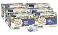 New England Coffee French Vanilla Medium Roast Single Serve Pods, 12ct Box (Pack of 6)