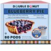Blueberry Coffee in Single Serve Pods, Flavored Hot or Iced Coffee For the Keurig K Cups Coffee Brewer, from Double Donut, 80 Cups