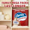 Charmin Ultra Strong 2-Ply Toilet Paper, 30 Family Mega Rolls = 153 Regular Rolls, White, Paper, Septic Safe, Clog Free, 308 Sheets/Roll, 9240 Total Sheets