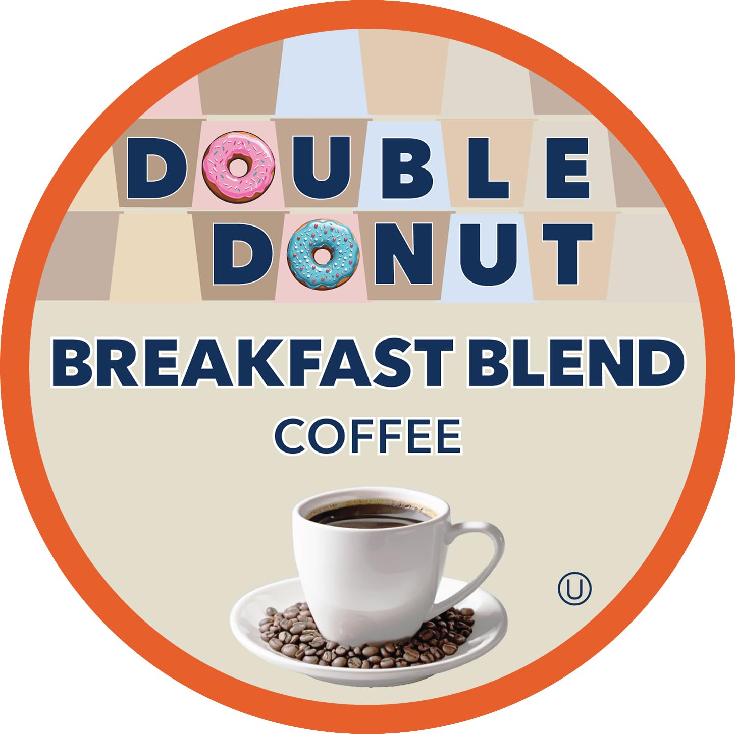 Double Donut Coffee Breakfast Blend Coffee Pods, Light Roast Coffee in Recyclable Single-Serve Pods for Keurig K Cups Brewer Machines, 80 Count Bulk Pack 1 Double Donut Coffee Breakfast Blend Coffee Pods, Light Roast Coffee in Recyclable Single-Serve Pods for Keurig K Cups Brewer Machines, 80 Count Bulk Pack, original version