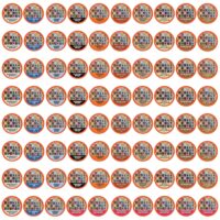 Double Donut Coffee Variety Pack Assorted Medium Roast, Dark Roast & Flavored Coffee in Recyclable Single Serve Cup, 80 Count
