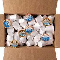 Fresh Roasted Coffee, Water Process Decaf Variety Pack, K-Cup Compatible, 96 Pods