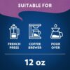 Lavazza Italian Roast Ground Coffee 6 Bags of 12oz, Dark Roast, Strong and Bold Taste, Intensity 5/5, 100% Arabica, Ideal for Drip Brewers, (Pack of 6)