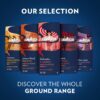 Lavazza Italian Roast Ground Coffee 6 Bags of 12oz, Dark Roast, Strong and Bold Taste, Intensity 5/5, 100% Arabica, Ideal for Drip Brewers, (Pack of 6)