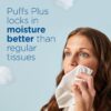 Puffs Plus Lotion Facial Tissues, 24 Family Boxes, 124 Tissues Per Box Puffs Plus Lotion Facial Tissues, 24 Family Boxes, 124 Tissues Per Box