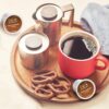 Cafe Escapes Cafe Caramel, Keurig Single-Serve K-Cup Coffee Pods, 96 Count (4 Packs of 24)