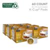 Cafe Escapes Chai Latte Keurig Single-Serve K-Cup Coffee Pods, 60 Count (6 Packs of 10)