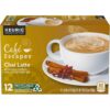 Cafe Escapes Chai Latte Keurig Single-Serve K-Cup Coffee Pods, 72 Count (6 Packs of 12)