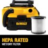 DEWALT 20V MAX Wet/Dry Vacuum, Cordless and Corded, Versatile Power Source, Portable Shop Vacuum, Tool Only (DCV581H) DEWALT 20V MAX Wet/Dry Vacuum, Cordless and Corded, Versatile Power Source, Portable Shop Vacuum, Tool Only (DCV581H)