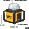 DEWALT 20V MAX LED Work Light, Compact and Portable, Weather and Dust Resistant, Cordless (DCL074) DEWALT 20V MAX LED Work Light, Compact and Portable, Weather and Dust Resistant, Cordless (DCL074)