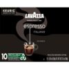 Lavazza Espresso Italiano Single-Serve Coffee K-Cups for Keurig Brewer, Medium Roast, 100% Arabica, Value Pack, 10 Count (Pack of 6)