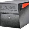 Mail Boss 7506 Mail Manager Curbside Locking Security Mailbox, Black,Large