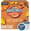 Swiss Miss® Pumpkin Spice Hot Cocoa, Single Serve Keurig® K-Cup® Pods, Hot Cocoa, 88 count (4 Packs of 22)