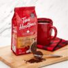 Tim Hortons Colombian, Medium-Dark Roast Ground Coffee, Perfectly Balanced, Always Smooth, Made with 100% Arabica Beans, 12 Ounce (Pack of 6) Tim Hortons Colombian, Medium-Dark Roast Ground Coffee, Perfectly Balanced, Always Smooth, Made with 100% Arabica Beans, 12 Ounce (Pack of 6)