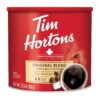 Tim Hortons Original Blend, Medium Roast Ground Coffee, Canada’s Favorite Coffee, Made with 100% Arabica Beans, 32.8 Ounce Canister