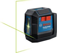 BOSCH GLL50-20GL 50 Ft Green-Beam Self-Leveling Cross-Line Laser, Includes 1.0 Ah 3.7V Lithium-Ion Battery