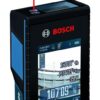 BOSCH GLM400C 400 Ft Blaze Outdoor Connected Laser Measure with Camera Viewfinder, Includes 3 AA Batteries, Hand Strap, & Pouch BOSCH GLM400C 400 Ft Blaze Outdoor Connected Laser Measure with Camera Viewfinder, Includes 3 AA Batteries, Hand Strap, & Pouch
