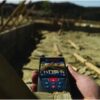 BOSCH GLM400C 400 Ft Blaze Outdoor Connected Laser Measure with Camera Viewfinder, Includes 3 AA Batteries, Hand Strap, & Pouch BOSCH GLM400C 400 Ft Blaze Outdoor Connected Laser Measure with Camera Viewfinder, Includes 3 AA Batteries, Hand Strap, & Pouch