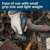 BOSCH GWG12V-20SN 12V Max 1/4 In. Right Angle Die Grinder - Compact & Lightweight for Metalworking, Automotive Repair & Construction