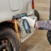 BOSCH GWG12V-20SN 12V Max 1/4 In. Right Angle Die Grinder - Compact & Lightweight for Metalworking, Automotive Repair & Construction