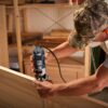 BOSCH PR20EVS Router Tool, 1 Horsepower 5.6 Amp Electronic Variable Speed Palm Router