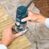 BOSCH PR20EVS Router Tool, 1 Horsepower 5.6 Amp Electronic Variable Speed Palm Router