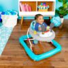 Bright Starts Disney Baby Mickey Mouse Original Bestie 2-in-1 Baby Activity Walker - Easy Fold Frame and Removable -Toy Station, 6 Months and up