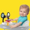 Bright Starts Disney Baby Mickey Mouse Original Bestie 2-in-1 Baby Activity Walker - Easy Fold Frame and Removable -Toy Station, 6 Months and up