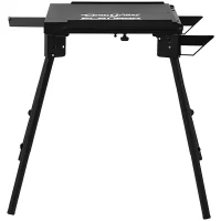 Char-Griller 8760 Universal Table Top Stand Black Steel Folding Grill Stand