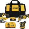DEWALT DCK300P1 20V MAX XR Lithium-Ion Woodworking 3 Tool Combo Kit with Oscillating Tool, Jigsaw, 5 in. Random Orbital Sander