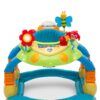 Delta Children Lil Play Station 4-in-1 Activity Walker - Rocker, Activity Center, Bouncer, Walker - Adjustable Seat Height - Fun Toys for Baby, Blue Delta Children Lil Play Station 4-in-1 Activity Walker - Rocker, Activity Center, Bouncer, Walker - Adjustable Seat Height - Fun Toys for Baby, Blue
