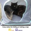 Kitty City Outdoor Catio Furniture and Play Kits for Cats, Outdoor Mega Kit