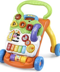 VTech Sit-to-Stand Learning Walker (Frustration Free Packaging) , Orange
