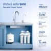 APEC Water ROES-PH75 ESSENCE Mechanical Filtration Reverse Osmosis Filtration System