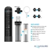AQUASURE AS-FP-LITE-HL Fortitude Lite Series Triple-stage 10-GPM Scale Control Media Hard Water Whole House Water Filtration System