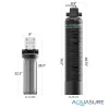 AQUASURE AS-FP-LITE-HL Fortitude Lite Series Triple-stage 10-GPM Scale Control Media Hard Water Whole House Water Filtration System