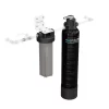 AQUASURE AS-FP-LITE-HL Fortitude Lite Series Triple-stage 10-GPM Scale Control Media Hard Water Whole House Water Filtration System