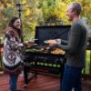 Blackstone 2163 30" Culinary Omnivore Griddle with Hood 2-Burner Liquid Propane Flat Top Grill