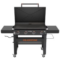 Blackstone 2163 30" Culinary Omnivore Griddle with Hood 2-Burner Liquid Propane Flat Top Grill