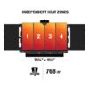 Blackstone 2163 30" Culinary Omnivore Griddle with Hood 2-Burner Liquid Propane Flat Top Grill