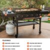 Blackstone 2210 36" Original Omnivore Griddle 4-Burner Liquid Propane Flat Top Grill