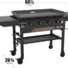 Blackstone 2210 36" Original Omnivore Griddle 4-Burner Liquid Propane Flat Top Grill