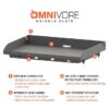 Blackstone 2243 22" Culinary Omnivore Portable Griddle 361-Sq in Black Powder-coated Steel Portable Liquid Propane Grill