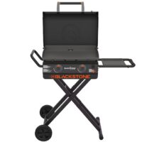 Blackstone 2277 22" Culinary Omnivore X-Frame Griddle 362-Sq in Black Powder-coated Steel Portable Liquid Propane Grill