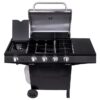 Char-Broil 463365021 Performance Series Black 4-Burner Liquid Propane Gas Grill with 1 Side Burner