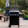 Char-Broil 463365021 Performance Series Black 4-Burner Liquid Propane Gas Grill with 1 Side Burner