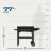 Char-Broil 463459924 28-in Performance Griddle 2-Burner Liquid Propane Flat Top Grill