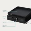 Char-Broil 463614124 17-in Performance Griddle 1-Burner Liquid Propane Flat Top Grill